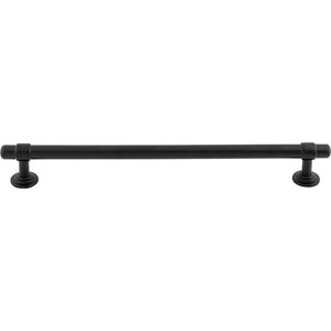 Top Knobs TK3005 Ellis Pull 8 13/16 Inch (c-c) - Flat Black