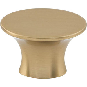 Top Knobs TK780 Edgewater Knob 1 5/16 Inch - Honey Bronze
