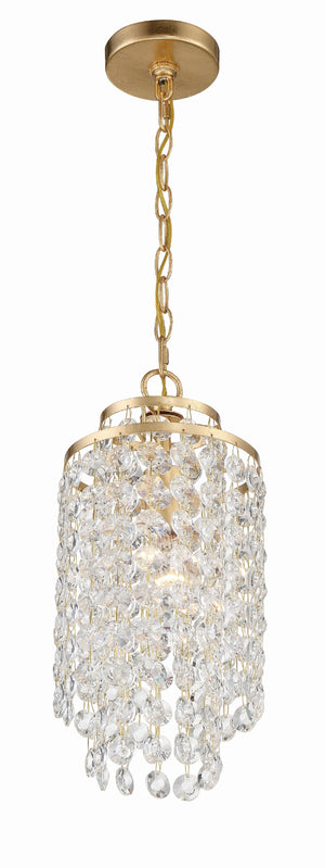 Gabrielle 1 Light Antique Gold Mini Pendant GAB-B7301-GA