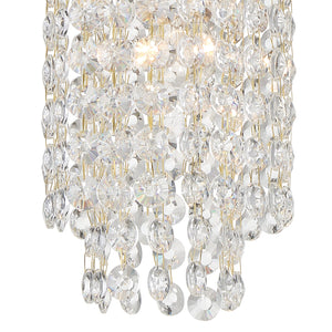 Gabrielle 1 Light Antique Gold Mini Pendant GAB-B7301-GA