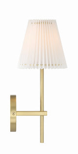 Gamma 1 Light Aged Brass Sconce GAM-71001-AG