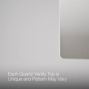 KOHLER Accra 30in. Single Sink Freestanding White Bath Vanity with Pure White Quartz Top Assembled R35898-ASB-0