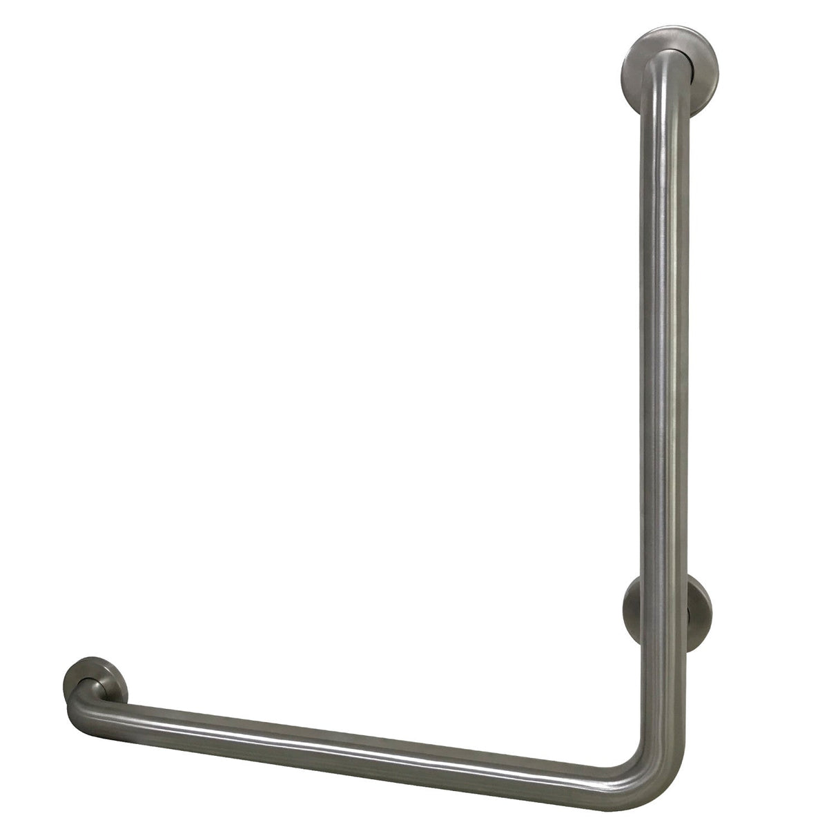 Made To Match Thrive In Place GBL1224CSL8 24-Inch X 24-Inch L-Shaped Grab Bar, 1-1/2 Inch O.D, Left Hand, Brushed Nickel