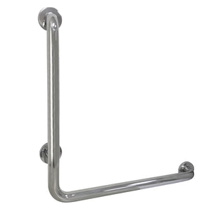 Made To Match Thrive In Place GBL1224CSR1 24-Inch X 24-Inch L-Shaped Grab Bar, 1-1/2 Inch O.D, Right Hand, Polished Stainless Steel