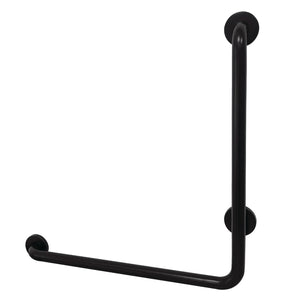 Made To Match Thrive In Place GBL1424CSL0 24-Inch X 24-Inch L-Shaped Grab Bar, 1-1/4 Inch O.D, Left Hand, Matte Black