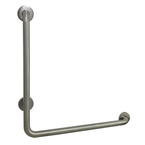 Made To Match Thrive In Place GBL1424CSR8 24-Inch X 24-Inch L-Shaped Grab Bar, 1-1/4 Inch O.D, Right Hand, Brushed Nickel