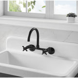 Petra Galley GCKWS331916W8 33-Inch x 19-Inch Cast Iron Wall Mount Kitchen Sink, White
