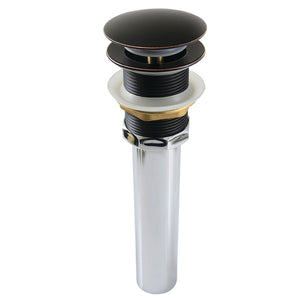 Trimscape GCL112NB Brass Pop Up Drain for Cast Iron Utility Sink, Naples Bronze