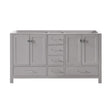 Virtu USA Caroline Avenue 60" Cabinet Only - Luxe Bathroom Vanities