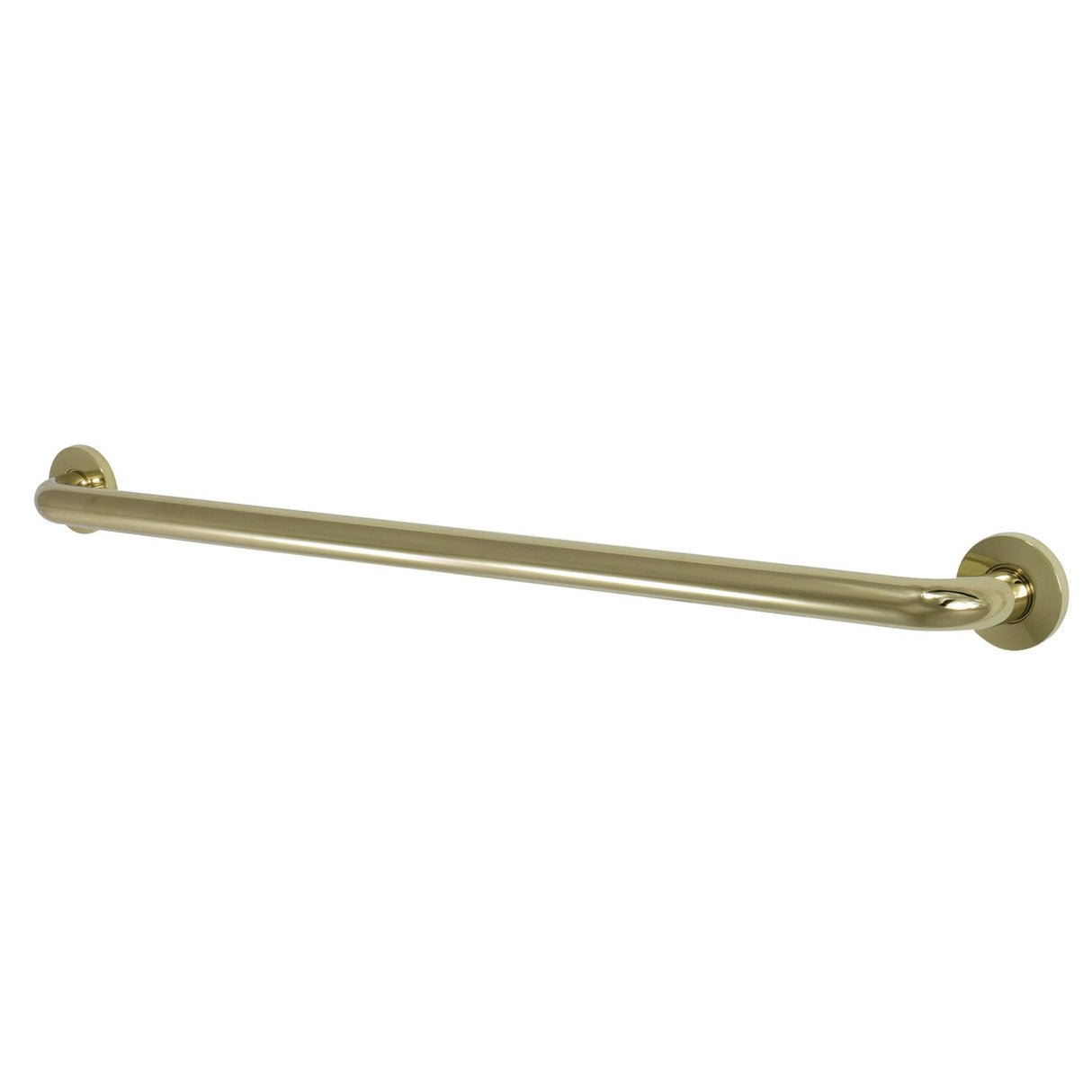 Silver Sage Thrive In Place GDR814242 24-Inch X 1-1/4 Inch O.D Grab Bar, Polished Brass