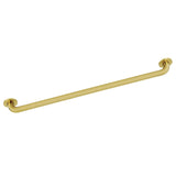 Silver Sage Thrive In Place GDR814327 32-Inch X 1-1/4 Inch O.D Grab Bar, Brushed Brass