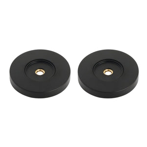 Laurel GDRF814120 1-1/4 Inch O.D Grab Bar Flange (1 Pair), Matte Black