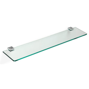 24 Inch Glass Bathroom Shelf