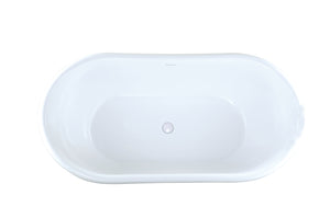 Hydro Systems GEO7035HTO-BIS GEORGETOWN 7035 METRO TUB ONLY-BISCUIT