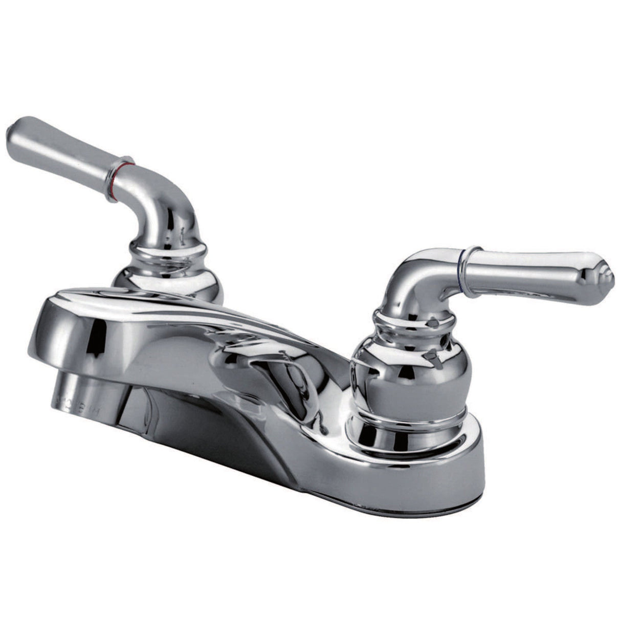 Magellan GKB251LP Two-Handle 2-Hole Deck Mount 4" Centerset Bathroom Faucet, Polished Chrome