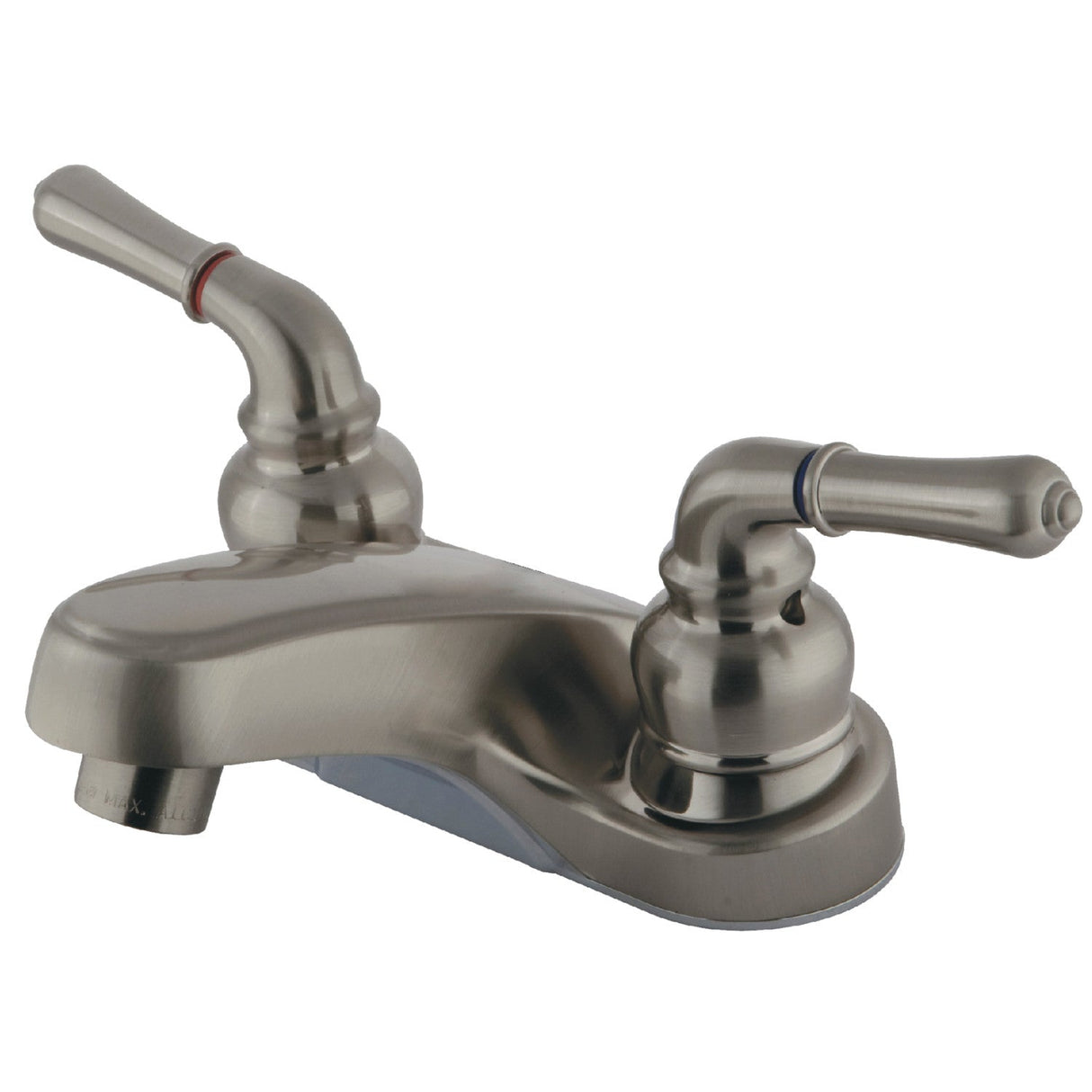 Magellan GKB258LP Two-Handle 2-Hole Deck Mount 4" Centerset Bathroom Faucet, Brushed Nickel