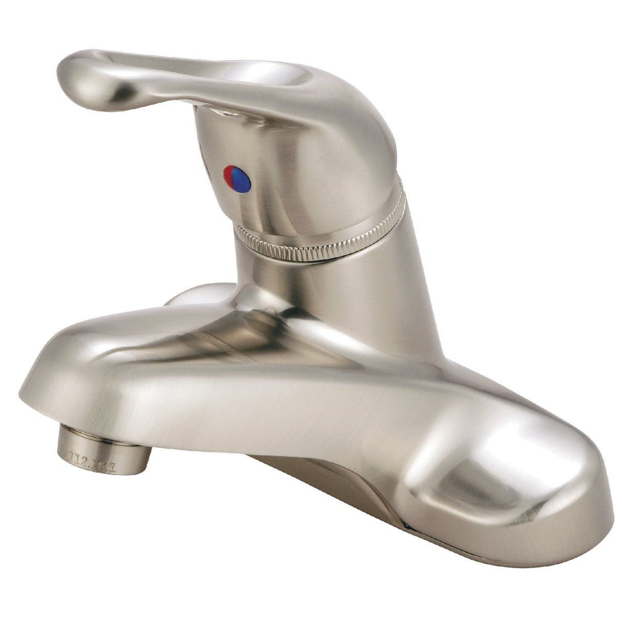 Wyndham GKB518LP Single-Handle 2-Hole Deck Mount 4" Centerset Bathroom Faucet, Brushed Nickel