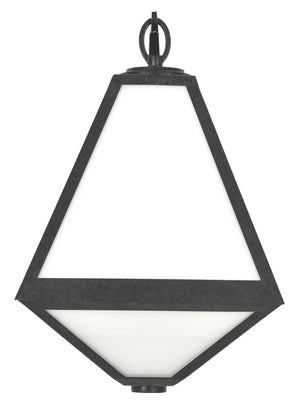 Brian Patrick Flynn for Crystorama Glacier 1 Light Black Charcoal Outdoor Sconce GLA-9701-OP-BC