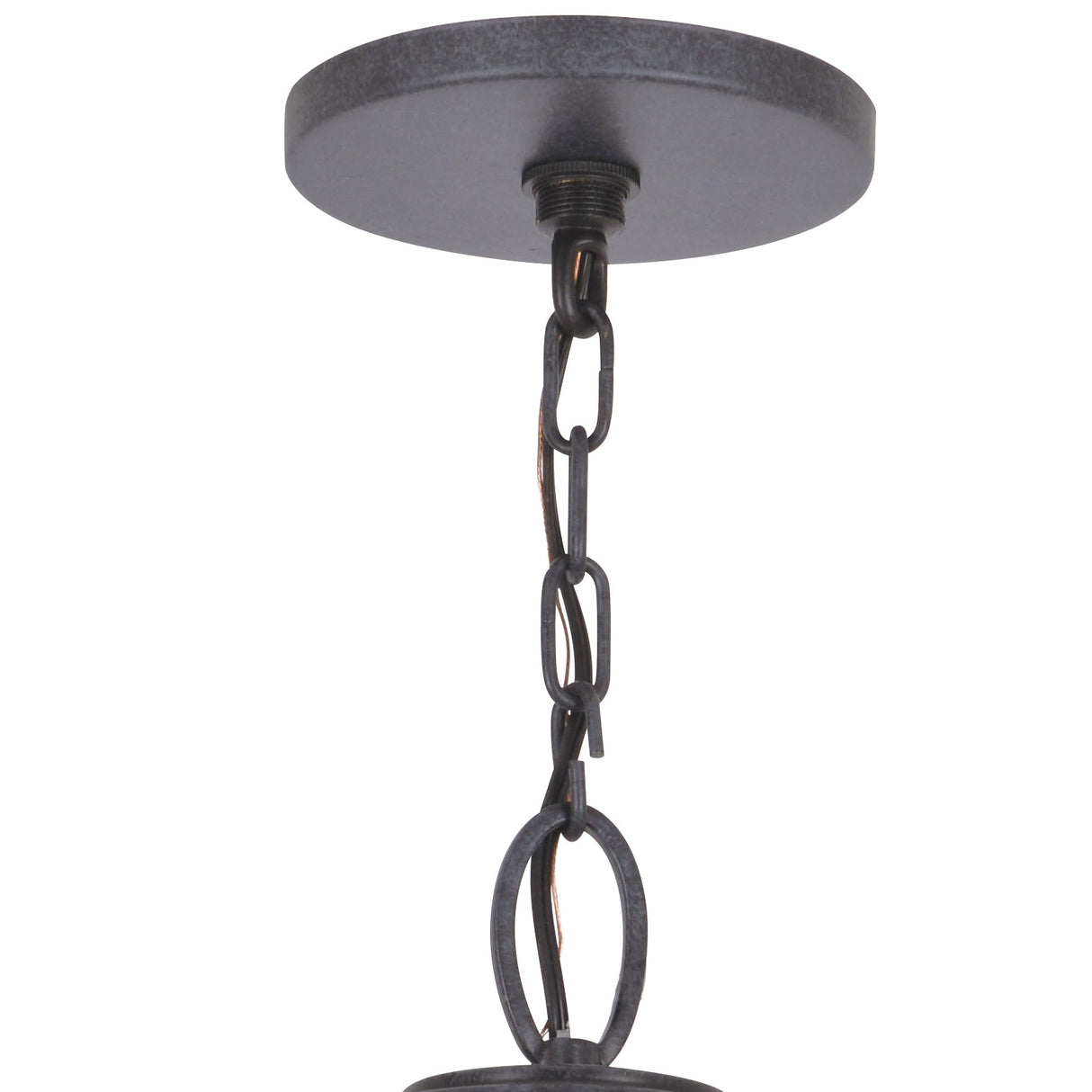 Brian Patrick Flynn for Crystorama Glacier 3 Light Black Charcoal Outdoor Pendant GLA-9705-OP-BC