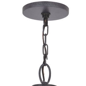 Brian Patrick Flynn for Crystorama Glacier 3 Light Black Charcoal Outdoor Pendant GLA-9705-OP-BC