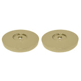 Silver Sage GLDRF814122 1-1/4 Inch O.D Grab Bar Flange, Polished Brass