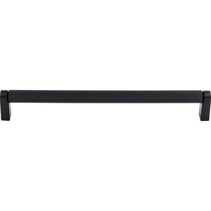 Top Knobs M2604 Amwell Bar Pull 8 13/16 Inch (c-c) - Flat Black
