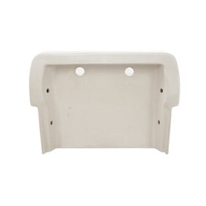 Doriteal GPKWS241917 24-Inch Ceramic Wall Mount Utility Sink, Glossy White