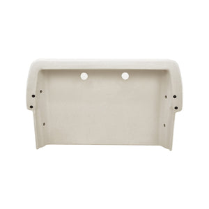 Doriteal GPKWS301918 30-Inch Ceramic Wall Mount Utility Sink, Glossy White