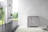 Virtu USA Caroline Avenue 36" Single Cabinet in White