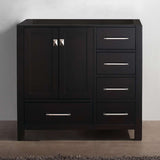 Virtu USA Caroline Avenue 36" Single Cabinet in White