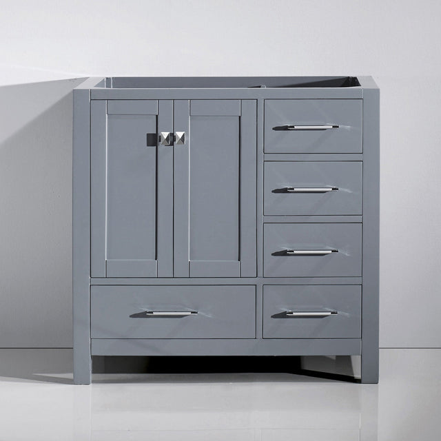 Virtu USA Caroline Avenue 36" Single Cabinet in White