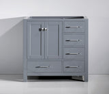 Virtu USA Caroline Avenue 36" Single Cabinet in White