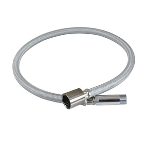 GSSPRHOSE724 29-Inch Braided Pull Down Kitchen Faucet Spray Hose, Black Stainless