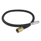 GSSPRHOSE727 29-Inch Braided Pull Down Kitchen Faucet Spray Hose, Brushed Brass