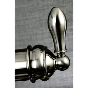 American Classic GSY7778ACL Single-Handle 1-or-3 Hole Deck Mount Pull-Down Sprayer Kitchen Faucet, Brushed Nickel