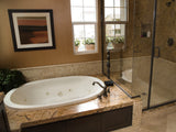 Hydro Systems GAL6644ATO-BON GALAXIE 6644 AC TUB ONLY-BONE