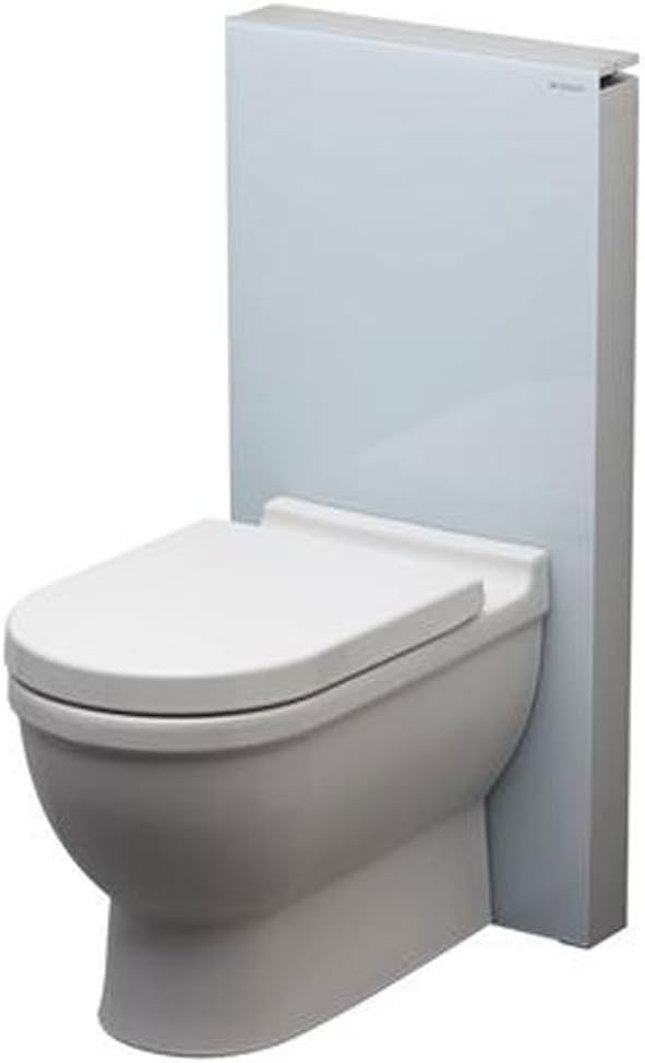 Geberit 131.144.SF.1 Monolith Toilet System – White Glass, Dual Flush

