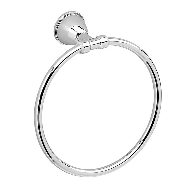 Round Chrome Towel Ring