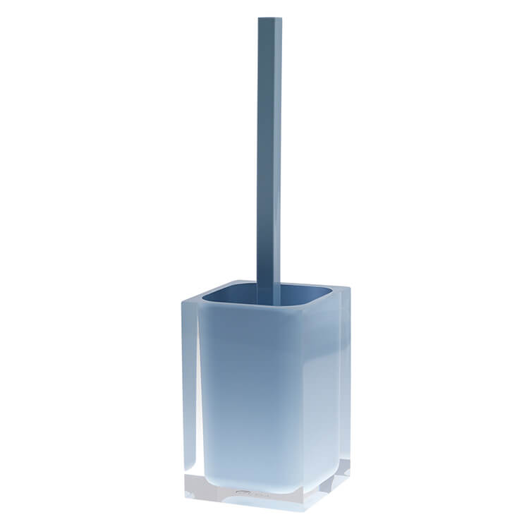 Toilet Brush Holder, Sky Blue, Thermoplastic Resins