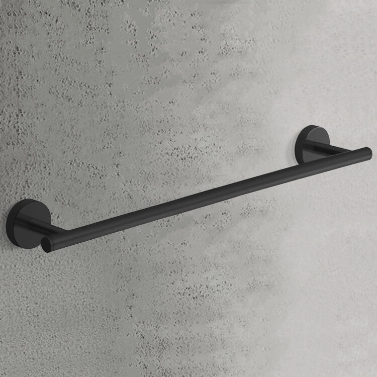 Towel Bar, 18 Inch, Matte Black