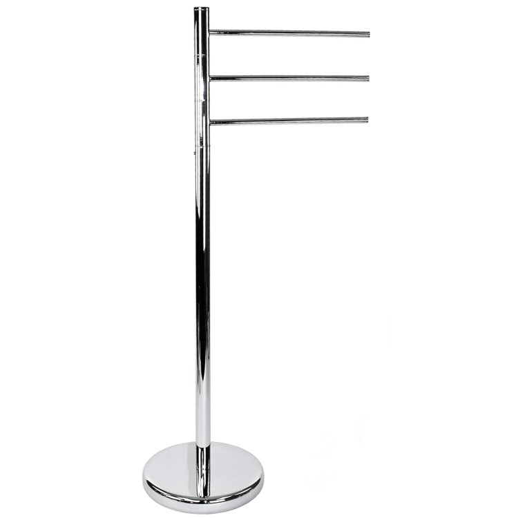 Towel Stand, Free Standing, Chrome