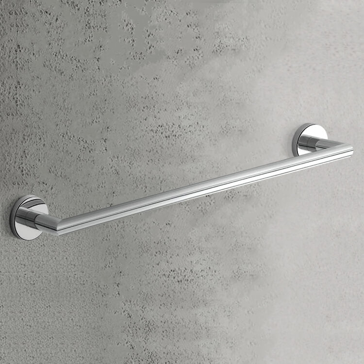 Towel Bar, 18 Inch, Modern, Chrome