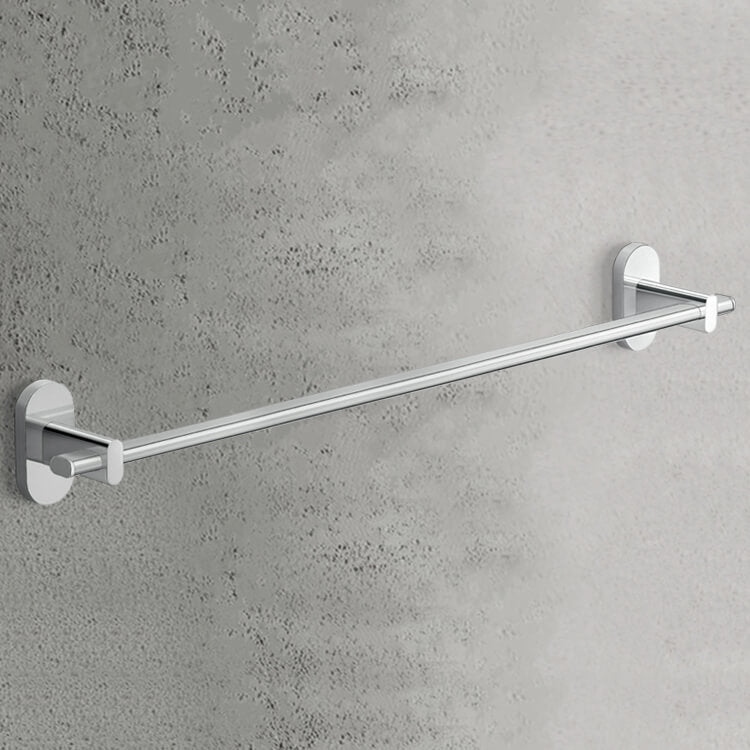 Towel Bar, Large, 24 Inch, Chrome