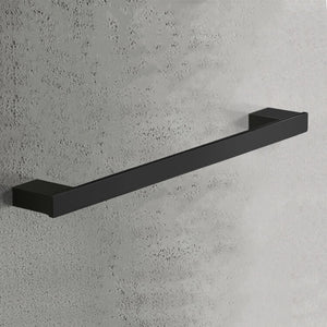 Towel Bar, Square, 18 Inch, Matte Black