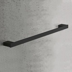 Towel Bar, Square, 24 Inch, Matte Black