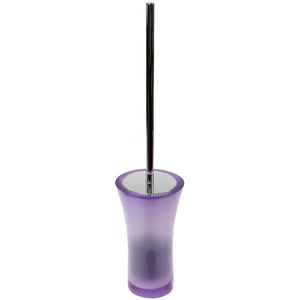 Toilet Brush Holder, Free Standing, Purple, Made From Thermoplastic Resins