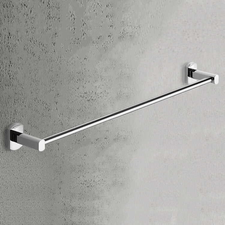 Towel Bar, 24 Inch, Polished Chrome