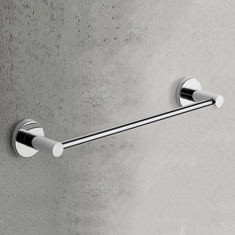 Towel Bar, Chrome, 14 Inch