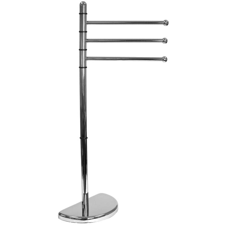 Towel Stand, Free Standing, Chrome
