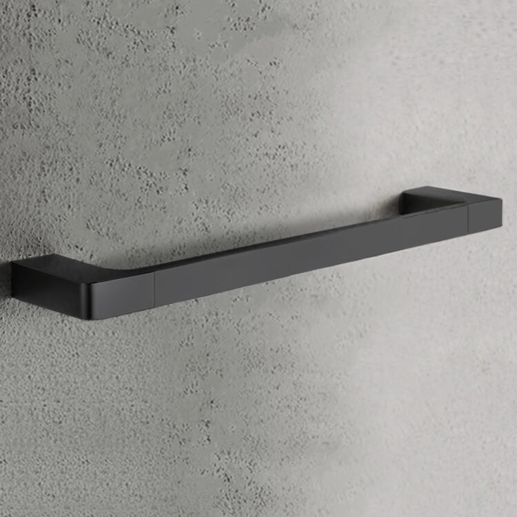 Towel Bar, 14 Inch, Matte Black